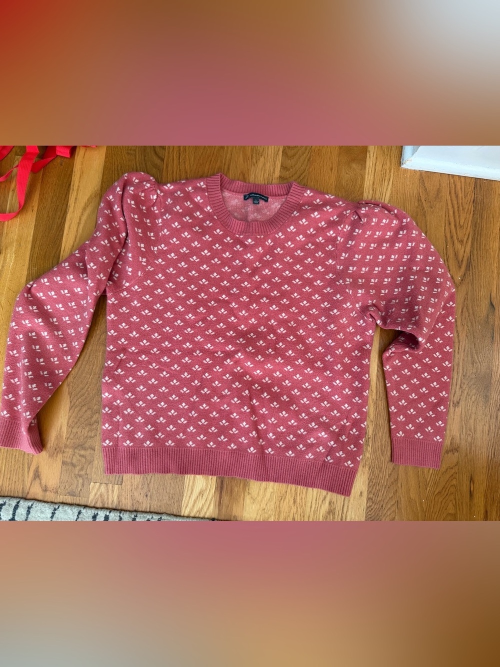 Women’s pattern Crewneck Sweater